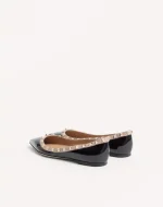 Valentino Patent Rockstud Ballet Flat - Image 4